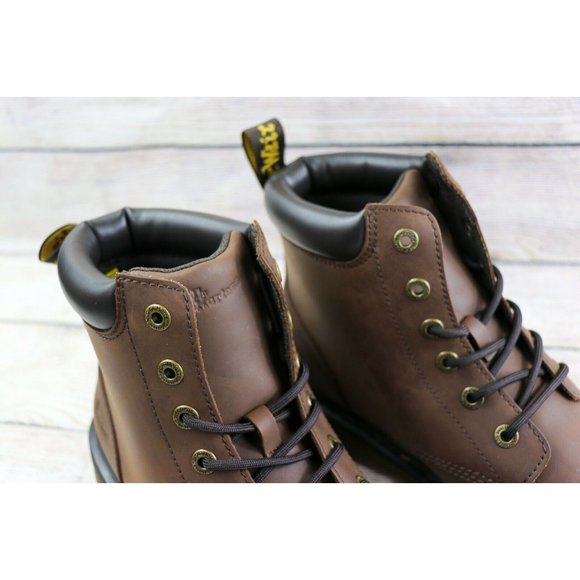 Dr Martens Air Wair Cartor Dark Brown Mens Boot 12 - Picture 9 of 12